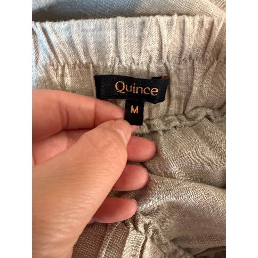 Quince 100% European Linen Maxi Skirt Flax Medium - Picture 7 of 8